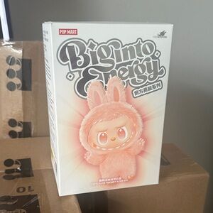 Aunthentic Pop Mart Big Into Energy Labubu (Unopened NWT)